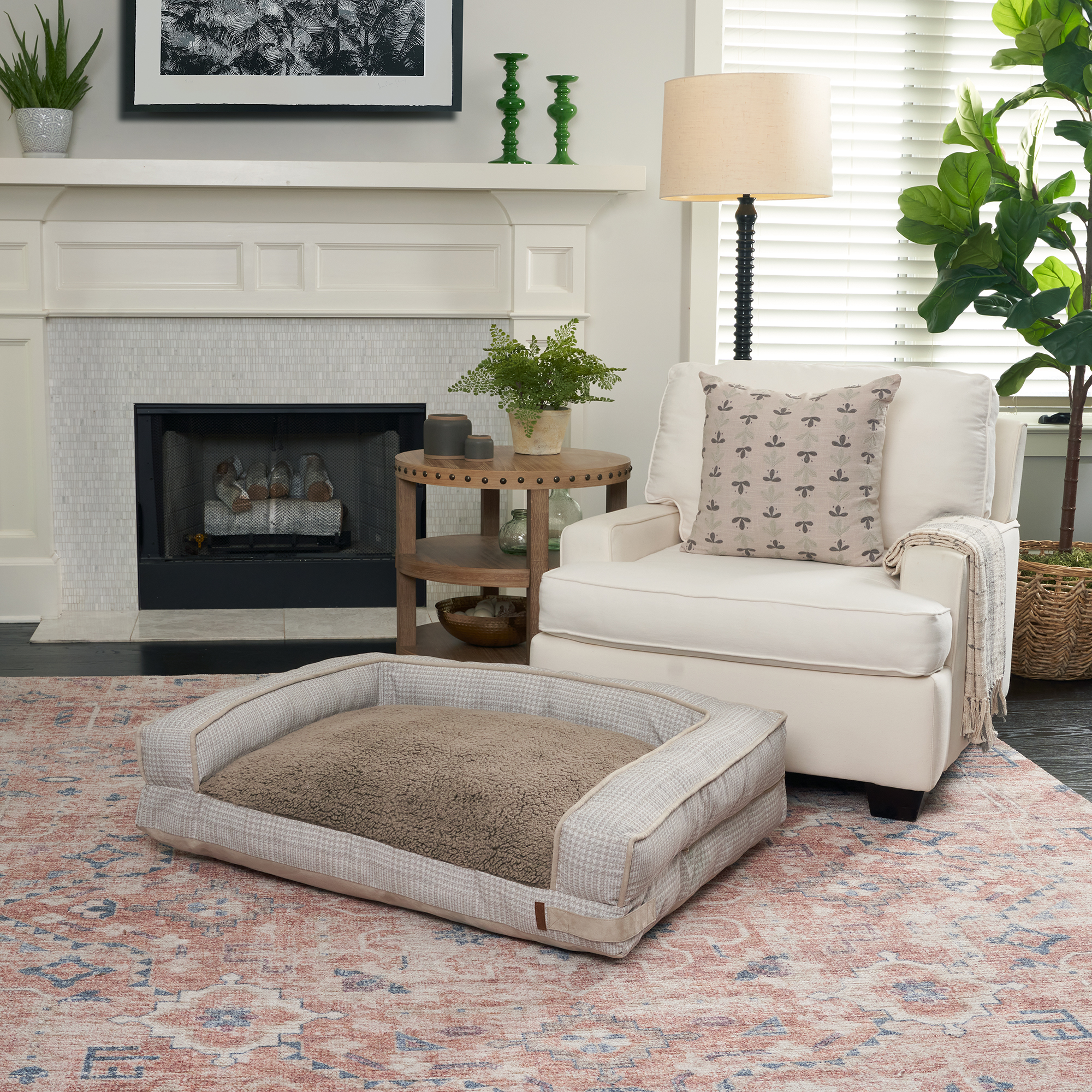 Large clearance dog ottoman